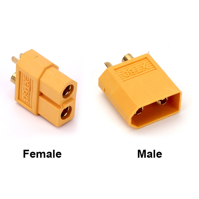 1/2/5/10Pcs XT60 XT-60 Male Fe - Drone Battery Adapter recension och pris
