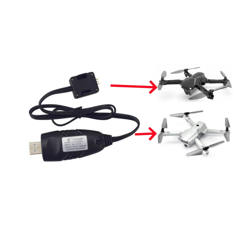 Syma X30 Z6 X500 HS175 D65 RC  - Drone Battery Adapter recension och pris