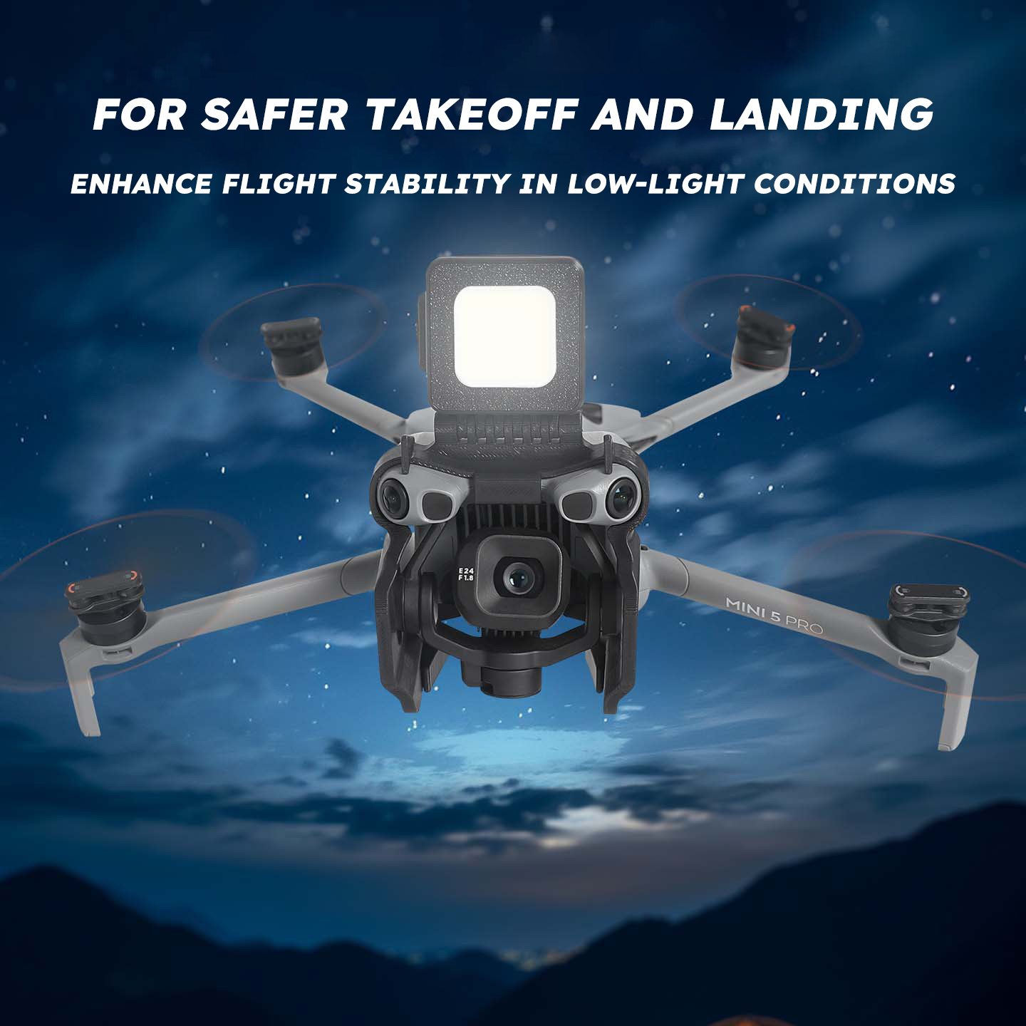For DJI Mini 5Pro/Mavic 3Pro/A - Drone Strobe Light recension och pris