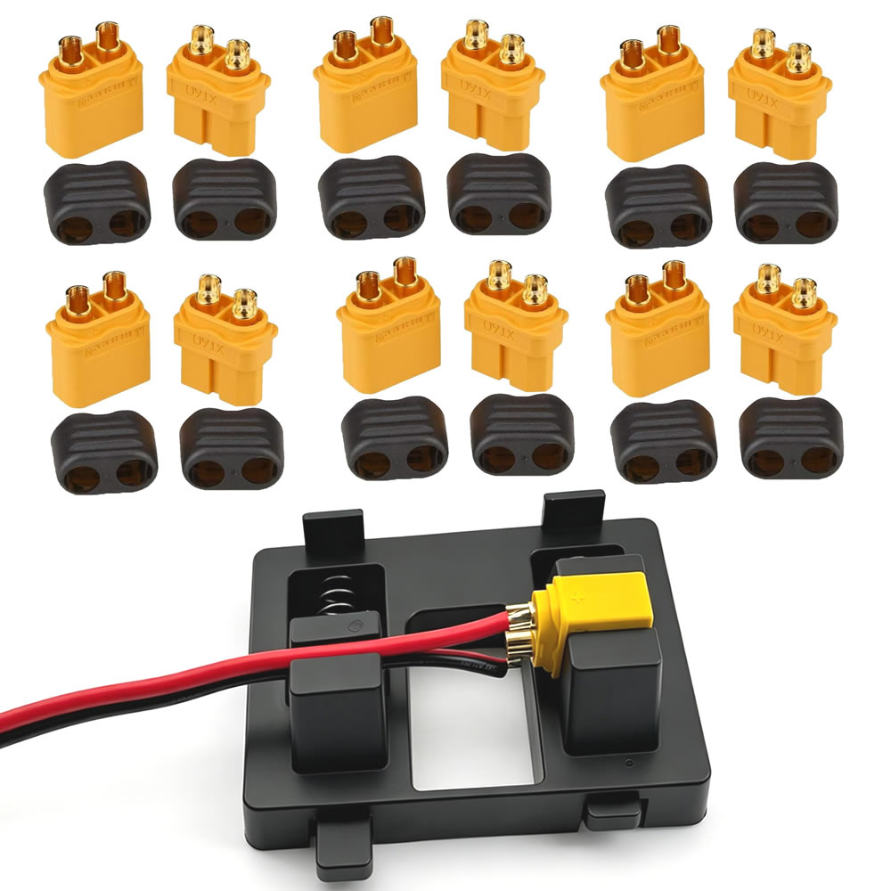 XT60 Connector Plug with Sheat - Drone Battery Adapter recension och pris