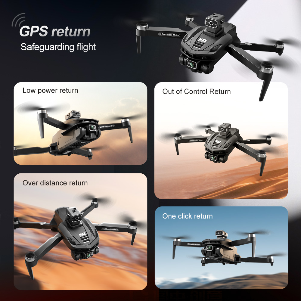 2025 V168 Pro MAX GPS Drone 8K - Jjrc Drone X12 recension och pris