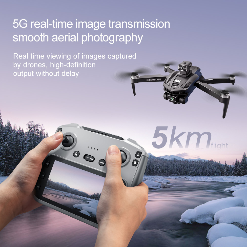 2025 V168 Pro MAX GPS Drone 8K - Jjrc Drone X12 recension och pris