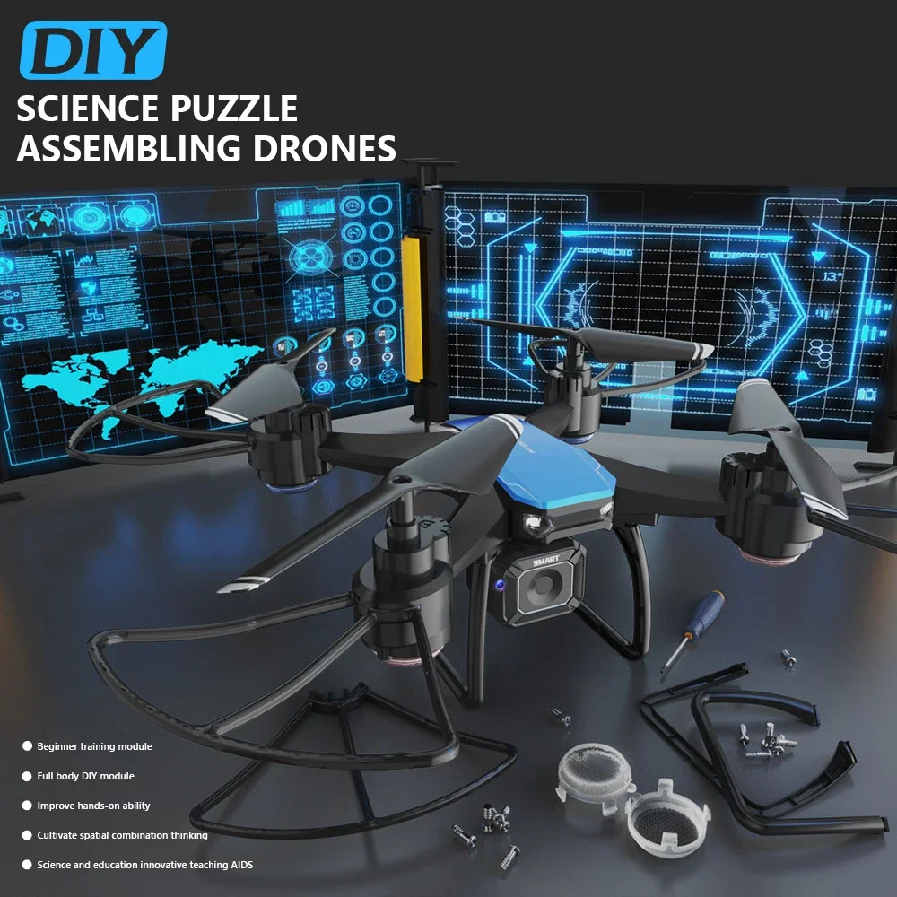 JJRC H108 DIY Teaching Assembl - Drone Controller Screen recension och pris