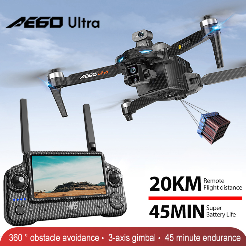 AE60 GPS Drone Professional 8K - Drone Battery Adapter recension och pris