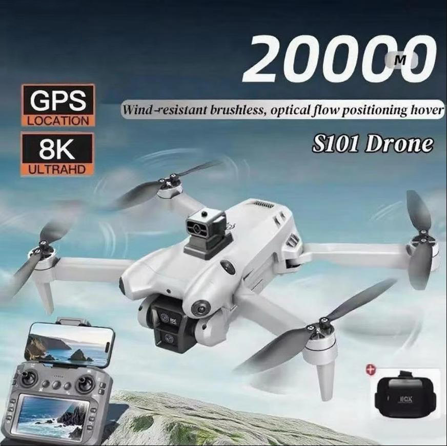 S101 Drone 8K HD Professinal D - Jjrc Drone X12 recension och pris