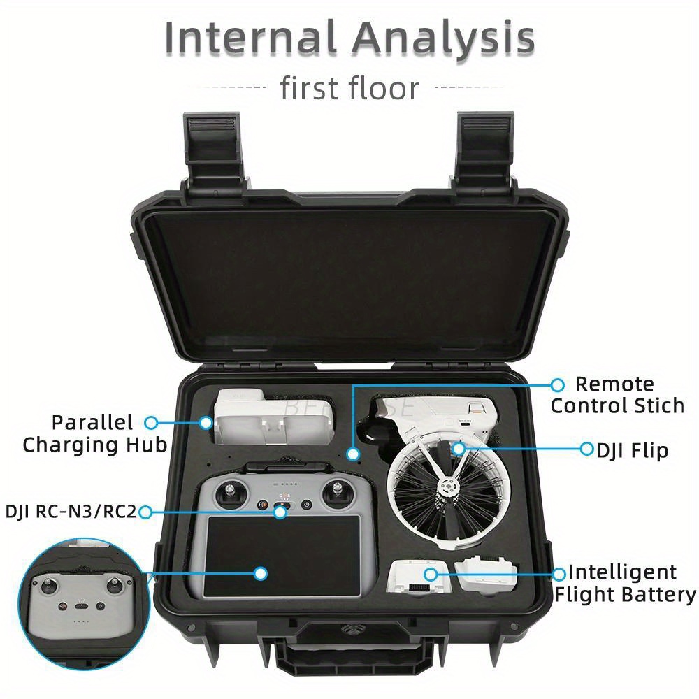 For DJI Flip Hard-Shell Storag - Drone Hard Shell Case recension och pris