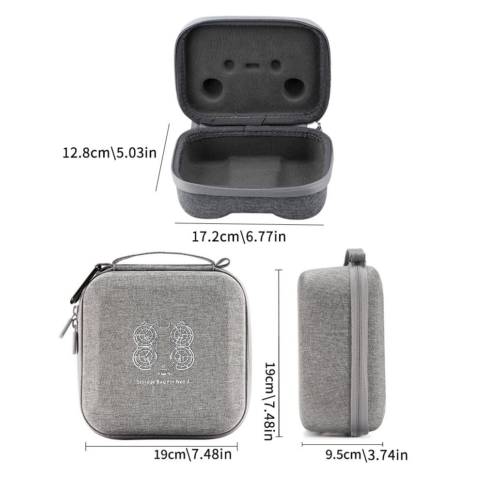  for dji Neo2 Carrying Bag PU  - Drone Hard Shell Case recension och pris