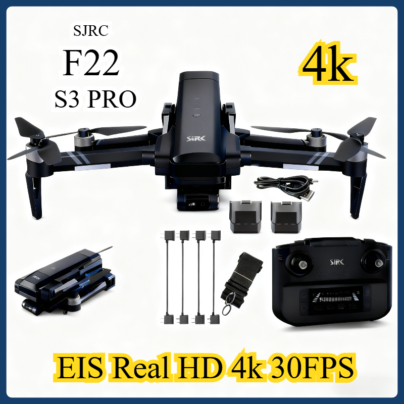 SJRC F22 S3 PRO Drone 4K Profe - Jjrc Drone X12 recension och pris