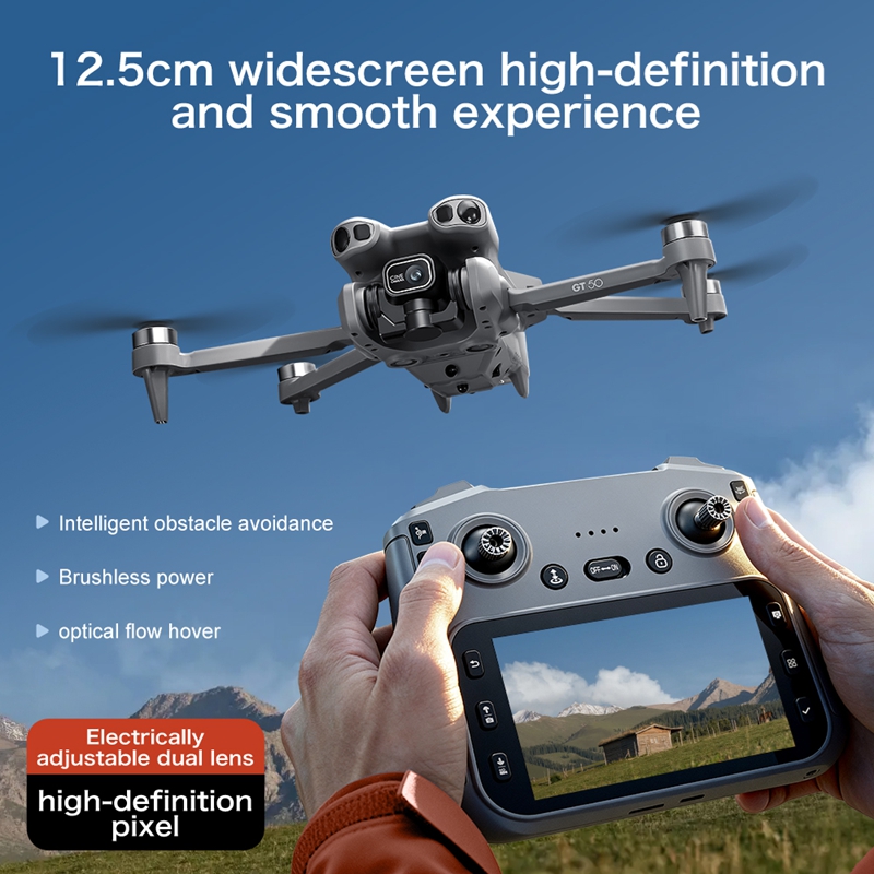 GT50 Mini Drone Dual Camera 8K - Jjrc Drone X12 recension och pris